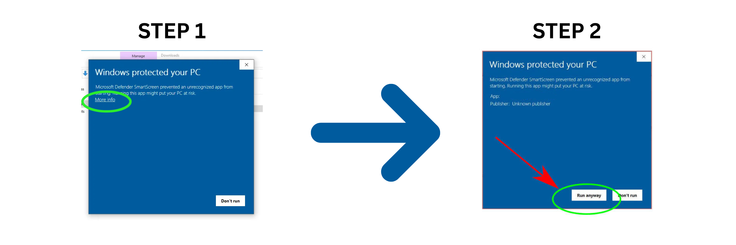 Windows install guide
